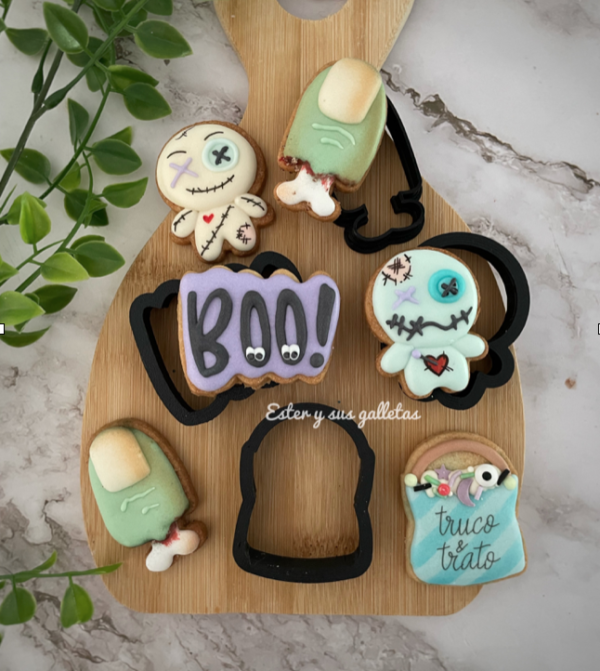 Cortadores PLA  4 mini halloween  DEDO