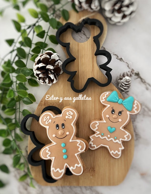 2 Cortadores PLA Ginger´s mickys