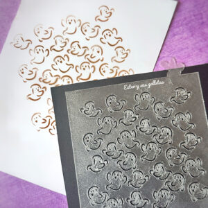 Stencil fantasmas 13 x 13