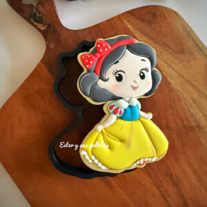 Cortador princesa  PLA Blancanieves de lado