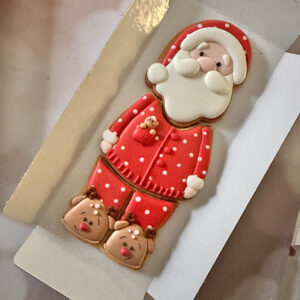3 Cortadores PAPA Noel pijama